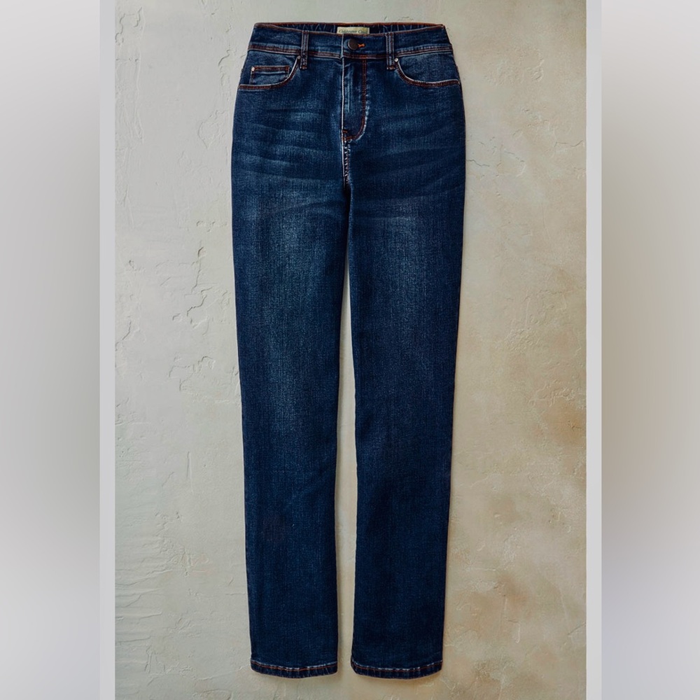 New Frame Denim Women's Dark Blue Straight Jeans size 27,28 - Picture 4 of 10